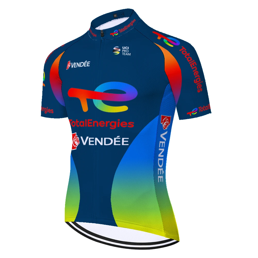 2024 total new energies Maillot Ciclismo Hombre 자전사지camisa Ciclismo Masculina koszulka kolarska Ciclismo Maillot Ciclismo