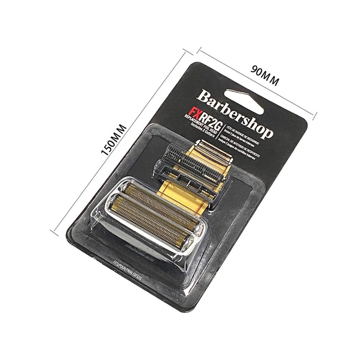 Cabezal de corte de Afeitadora eléctrica FXRF2G, cuchilla de repuesto, cortador de papel de aluminio, accesorios de afeitadora para hombres, B