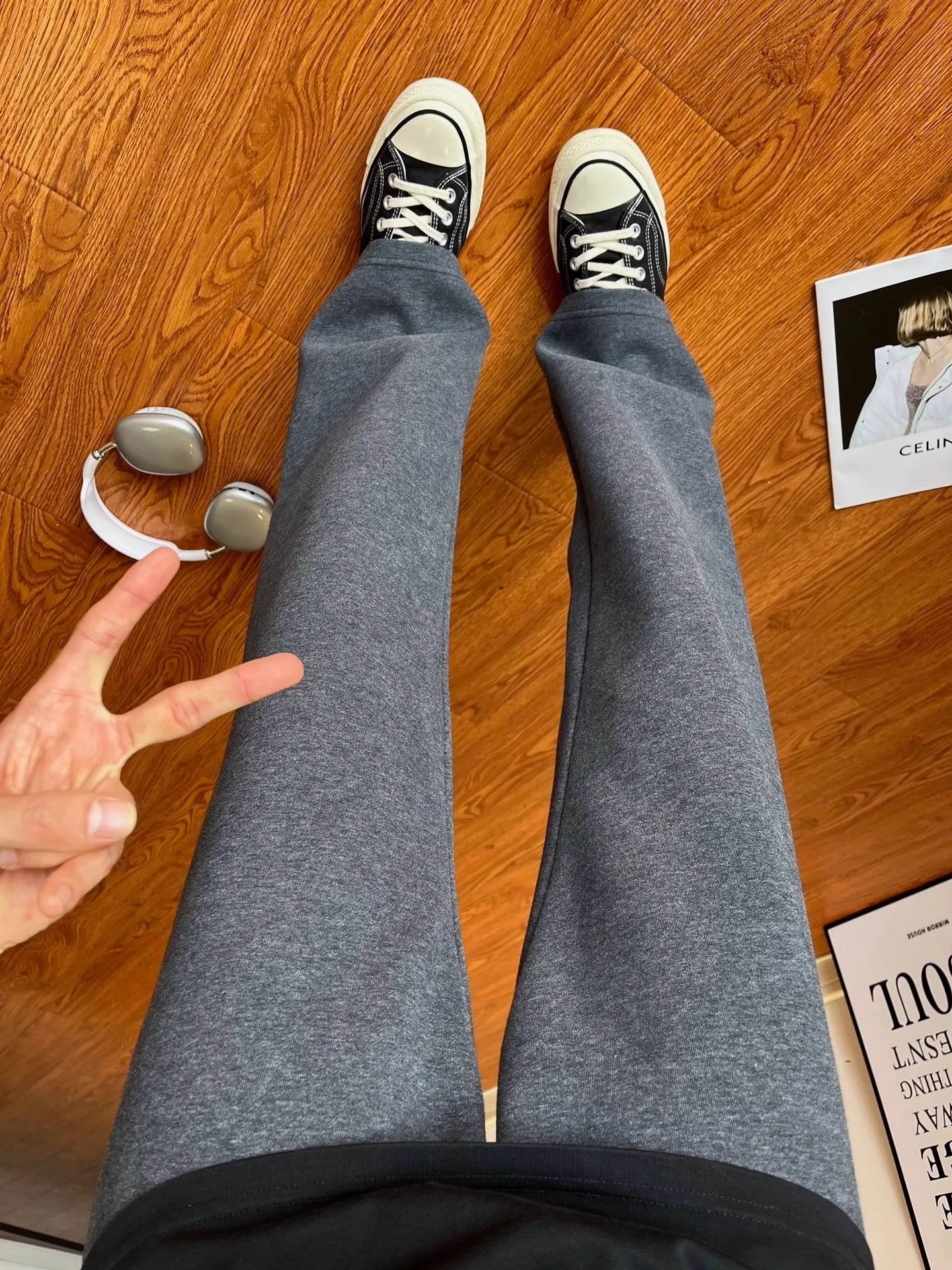 

Cleanfit k ey прямые спортивные штаны мужские осенне-зимние американские ретро тяжелые драпированные спортивные брюки для похудения