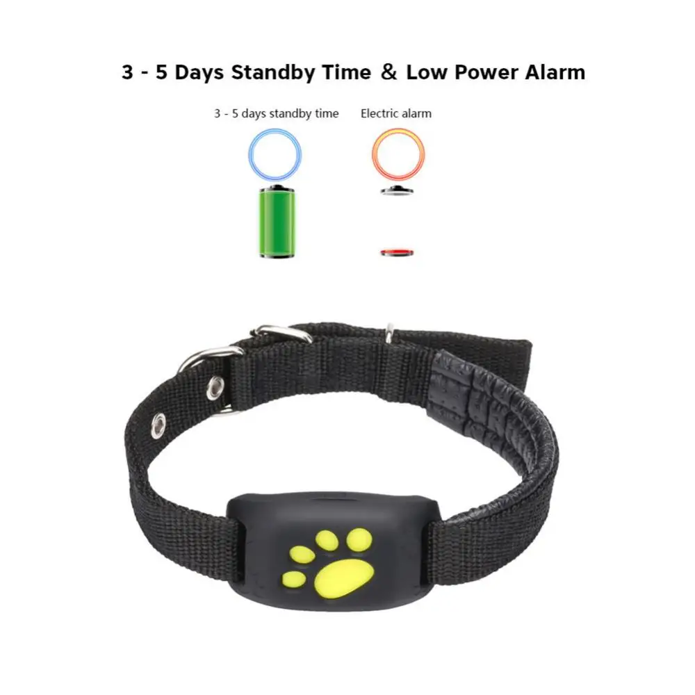 Universal Pet GPS Tracker Collar GSM Wifi USB Mini Light Tracker For Pets Dogs Cats Cattle Sheep Waterproof Pet Tracking Locator