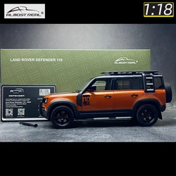 Almost Real AR 1/18 Land Rover Defender 110 2020 SUV Car model metal Static ornament Holiday gift collection