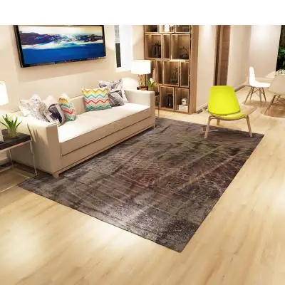 Northern Europe Oil painting Rug Living room coffee table carpet Bedroom rectangular 3D printing and dyeing Doormat