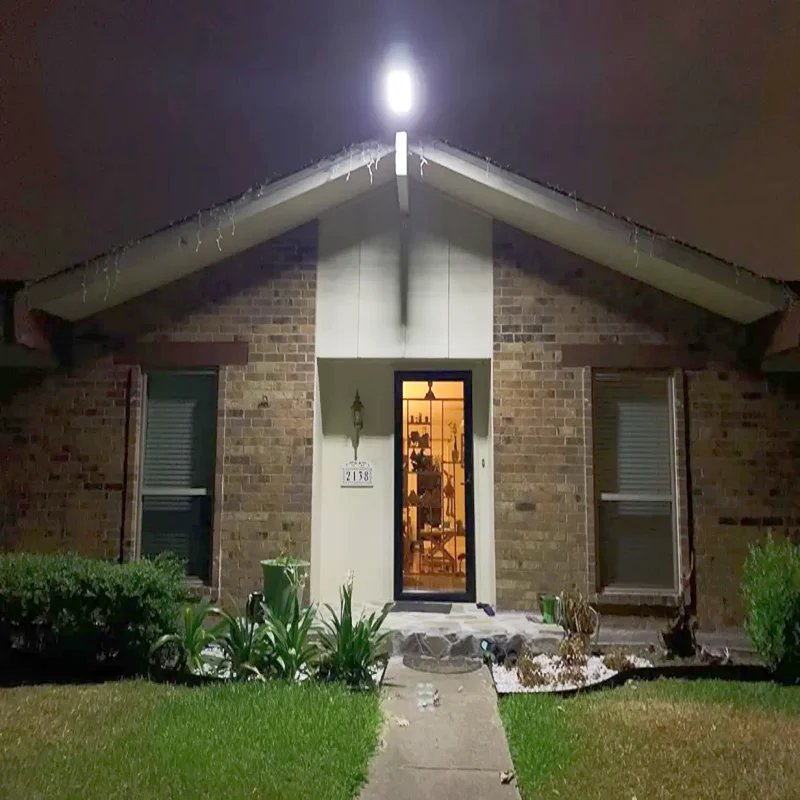 5000000 LM مصباح شمسي خارجي فائق السطوع مع مستشعر حركة يعمل بالطاقة الشمسية، أضواء LED قوية تعمل بالطاقة الشمسية، ضوء فناء الشارع في الحديقة