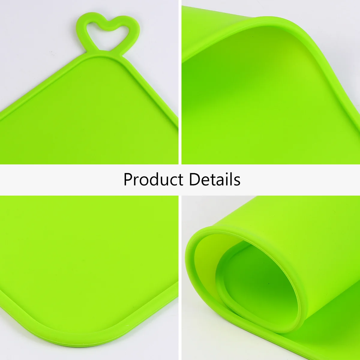

Silicone Placemat Washable Table Mats Round Color Kids Meal Pad Heat Insulation Water Resistance Lightweight
