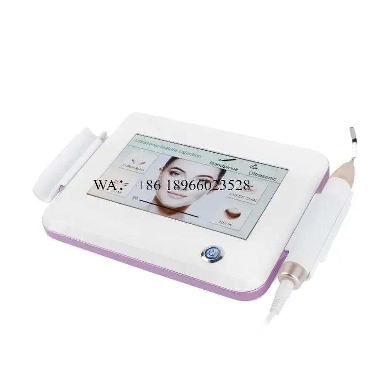 WMWMNU for Super Scrubber Facial Cleansing Spatula Peeling Ultrasonic Vibrating Scrubber