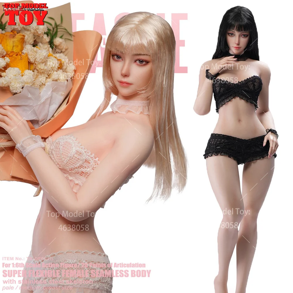 

TBLeague TB-DD01 TB-DF01 1/6 Thin Waist Plump Buttocks Seamless Body 12'' Female Soldier Action Figure Model Dolls for Collect