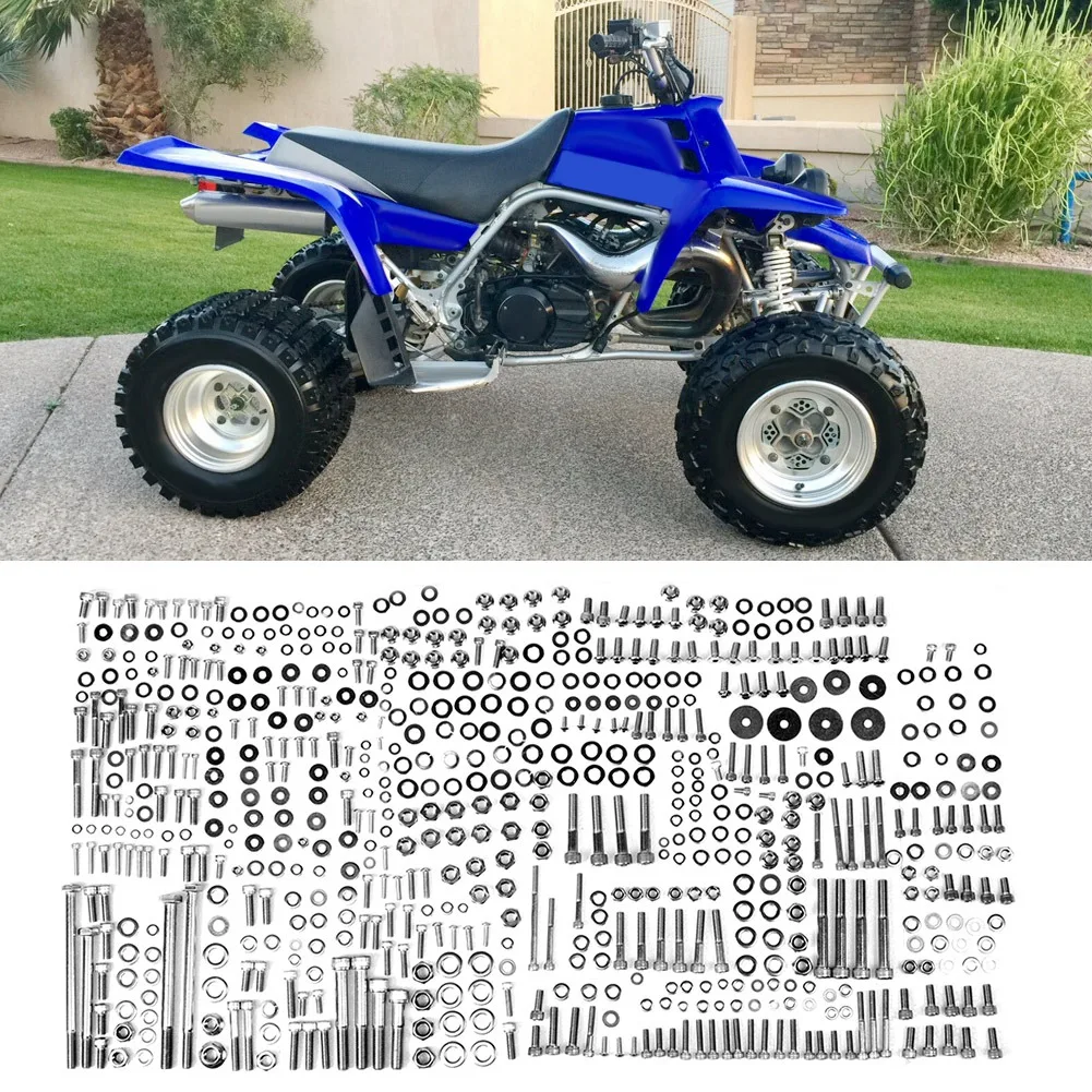 التخليص ATV سبائك الألومنيوم محرك الترباس ترصيع عدة استبدال ملحق صالح ل YFZ350 YFZ 350 BA مسمار الترباس عدة محرك الترباس عدة #6