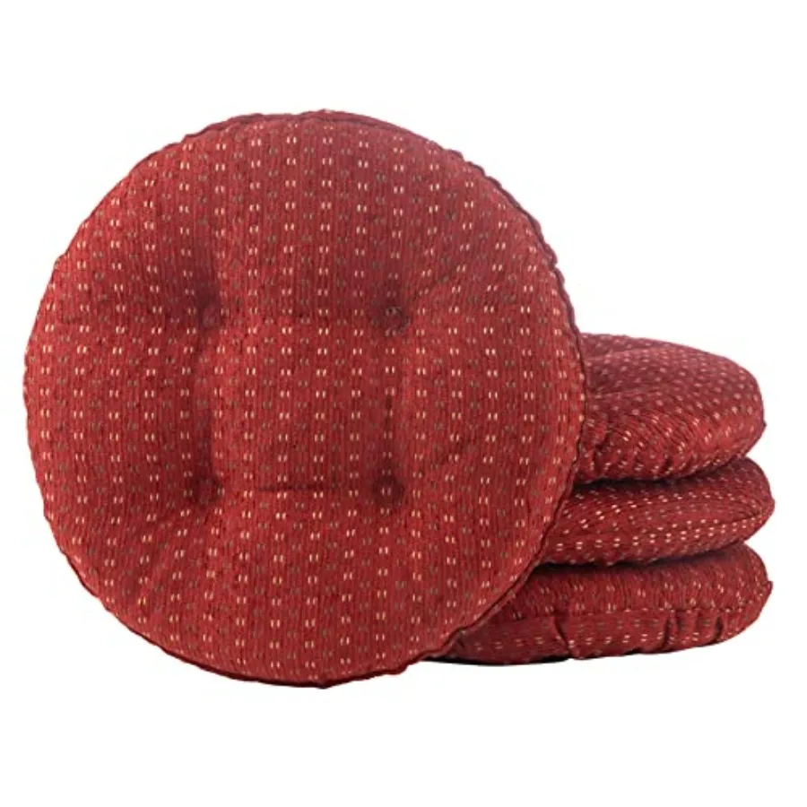 

Raindrops The Gripper Non-Slip Tufted Barstool Cushion Round Barstool Cover for Dining Rooms Cafes Bars and Restaurants 14