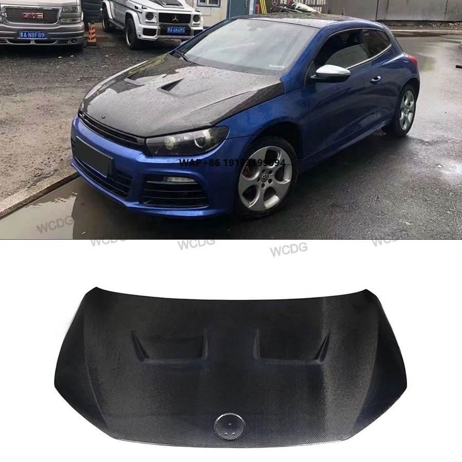 

2010-2016 Bodykit RR Style Forged Carbon Fiber Front Hood Upgrade with Air Vent Cover New Condition Engine Bonnet
