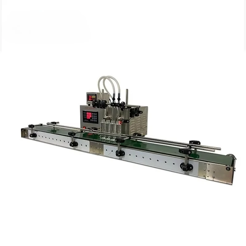 Four-Channel Electric Digital Control Pump Quantitative Weight Liquid Filling Machine For Perfume Water Juice