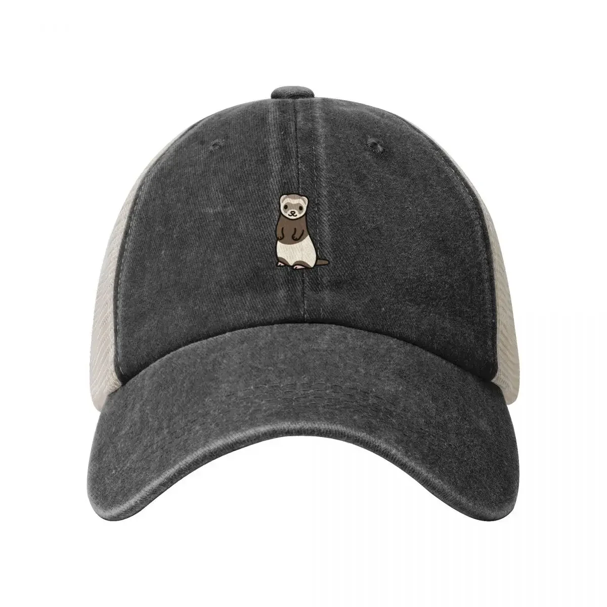 Sable Ferret Baseball Cap Horse Hat Streetwear Golf Wear Men Women's