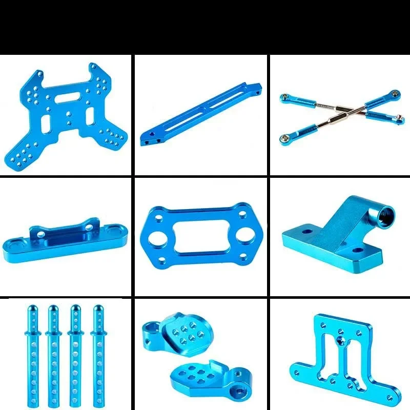 

1/8 HSP Model Car Parts Front Rear Shock Absorber Servo Mount Rear Upper Pushrod for 94762 RC Cars Upgrade ﻿