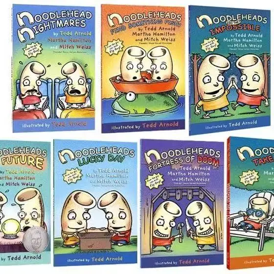 

7 Book/Set Noodleheads English Story Picture Books for Children Learn English Reading Books for 5-8Year-Old Kids