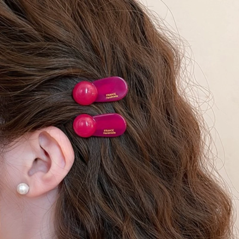 

Круглые заколки для волос, заколки для боковых прядей, милые заколки для волос, женские повседневные аксессуары для волос, модные заколки-шпильки