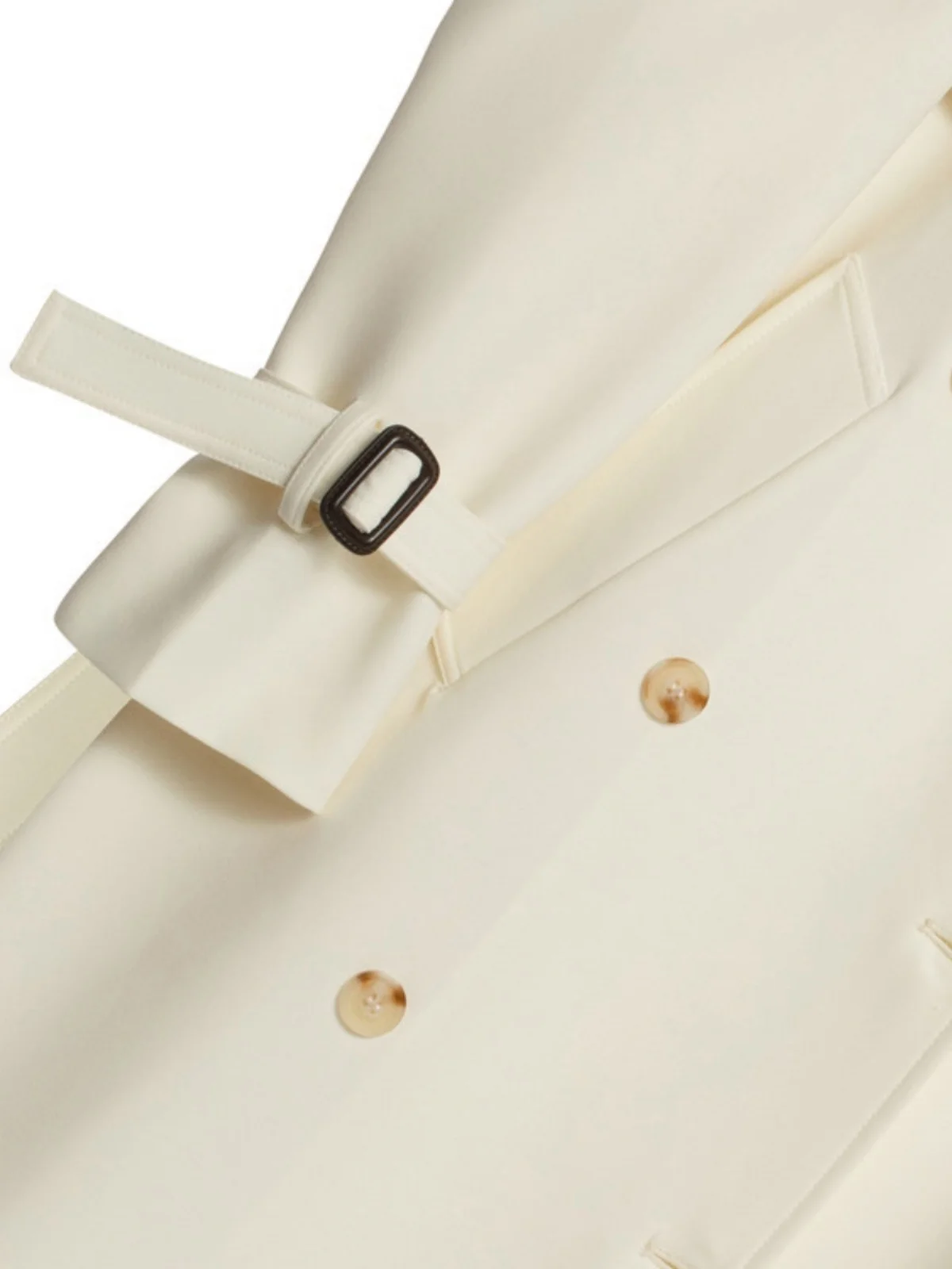 

Cropped Trench Coat Clothes Woman V-Neck Leopard Pattern Big Trenchcoat Pieces Sunscreen Minimalist Printing Quality Goth