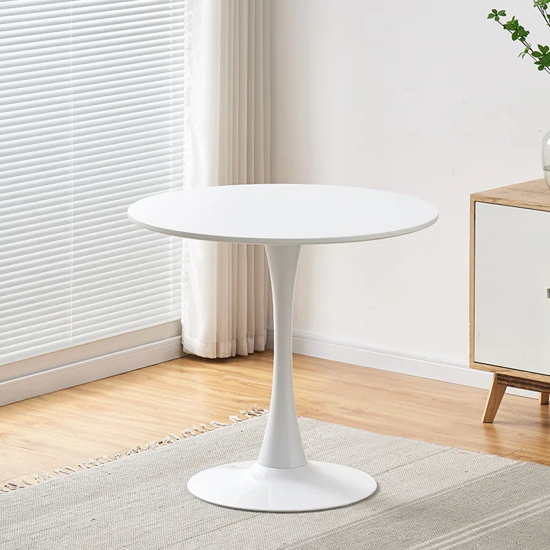 Nordic small coffee table, modern minimalist round bedside meal, aesthetic table, lmorning computer, neat nose pita Fels furniture