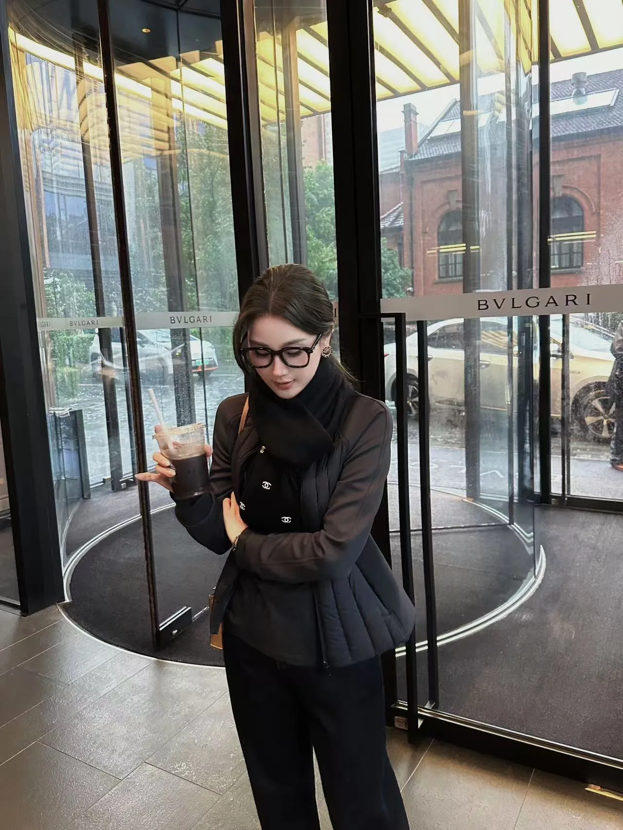 

Rubbit Chic Women's Lightweight Compact Goose down Jacket Short Waist-Cinching Style Winter Outerwear Warm Casual Coat