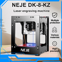 NEJE Laser Engraver CNC DIY DK-8-KZ 1500mw/2000mw/3000mw Fast Mini Logo Mark Printer Cutter Woodworking Wood Plastic