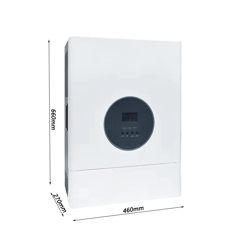 DINWEIKE Hybrid Solar Inverters 6KW 10KW 120A  48V Single String Dual On-Off Grid Inverter 220VAC 98% Efficiency