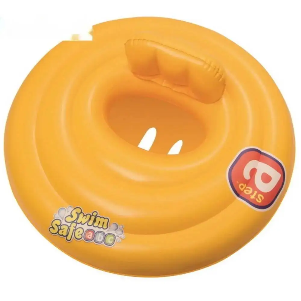 32096 Bestway Flotador Inflable con Asiento para Bebé de 0 a 1 Año, Diámetro 27 Pulgadas (69 cm), con 3 Cámaras de Aire