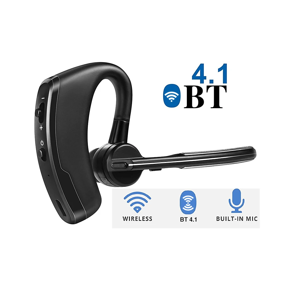 V8 BT Wireless Earphone Business Headset Handsfree Call BT Headphone Driving Sports Earbud With Mic wireless headset