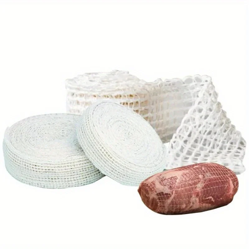 3 Meter Cotton Meat Net Ham Sausage Roll Net Hot Dog Net Butcher's Strings Bacon Sausage Packaging Tools Kitchen Cooking Tool