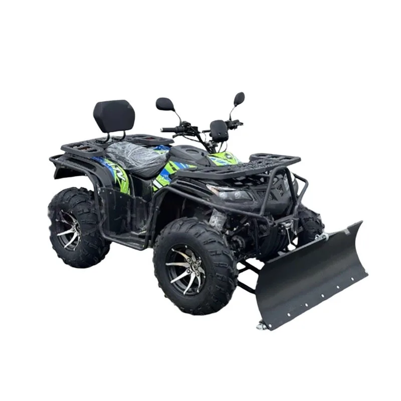 4WD 84V50AH8000W Elektrisches Strand-Quad-Bike ATV Schneeschieber mit Schneeschaufel