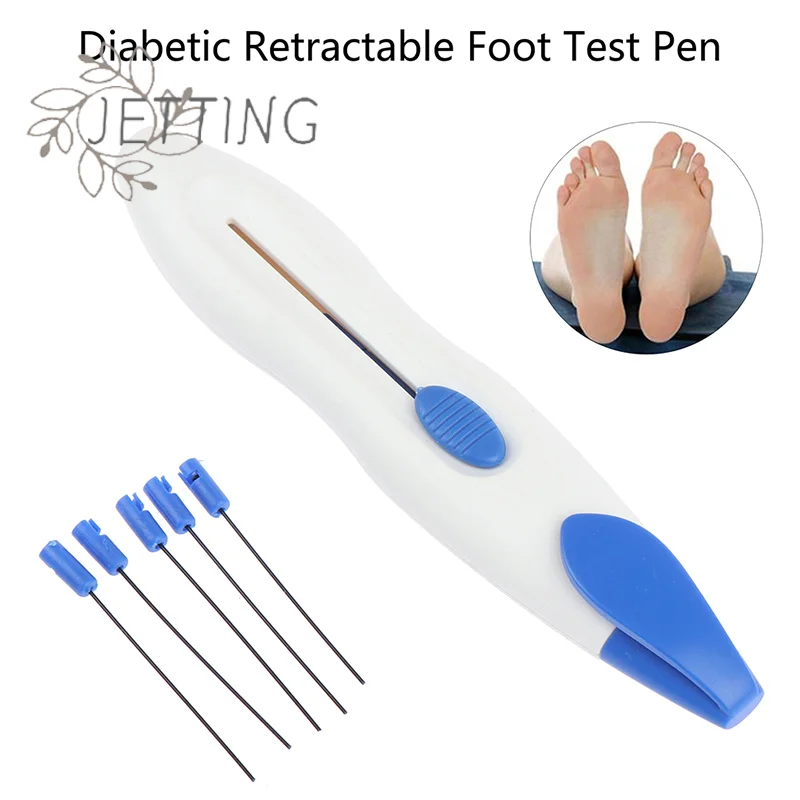 HOT Medical Diabetic Monofilament Sensory Tester Foot Nerve Needle Pen Filament Endocrinological Diagnostic Test Tool