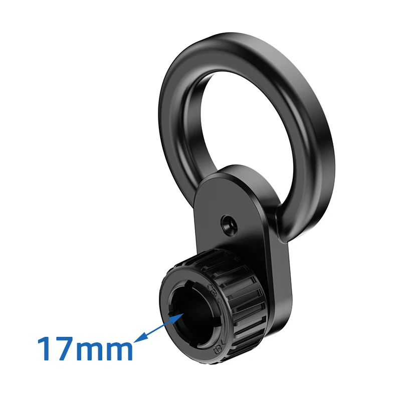 Untoom Autohalterung Basis kompatibel mit MagSafe iPhone 17 16 Pro Max für Durchmesser 17 mm Gelenkkugel Universal Autotelefonhalter Halterung – Detail 2