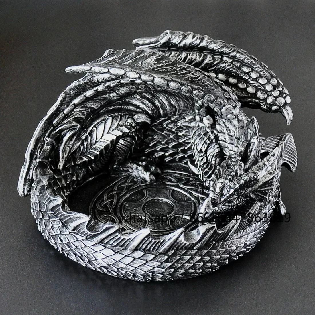 Taggao Dragon-shaped European-style Household Ashtray, Creative Personality Trend Multi-functional Fashion
