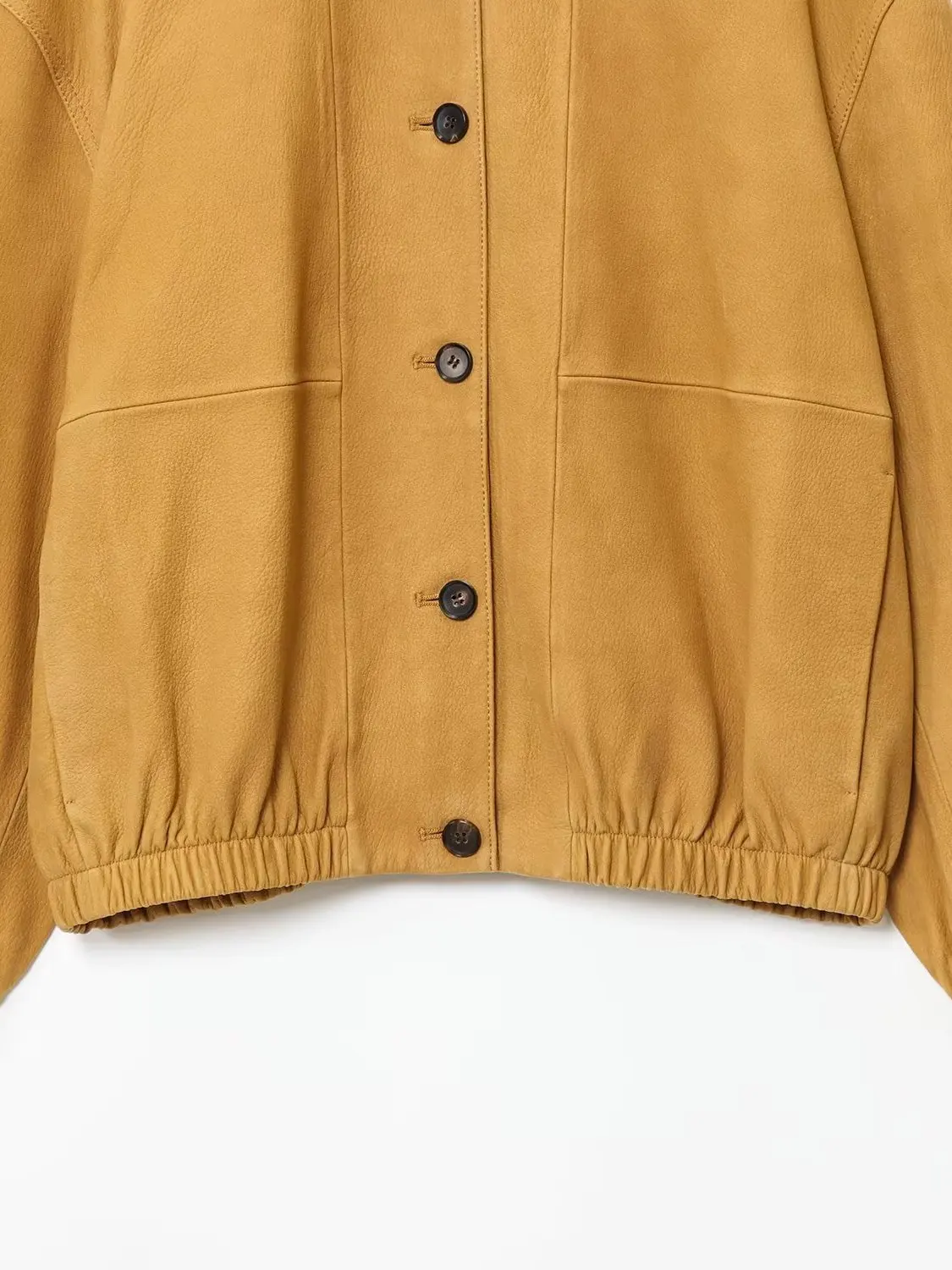 Chaqueta holgada de cuero para motocicleta para mujer, abrigo de piloto con un solo botón y cuello levantado, informal, de fibra de poliéster, largo, Sve ort...