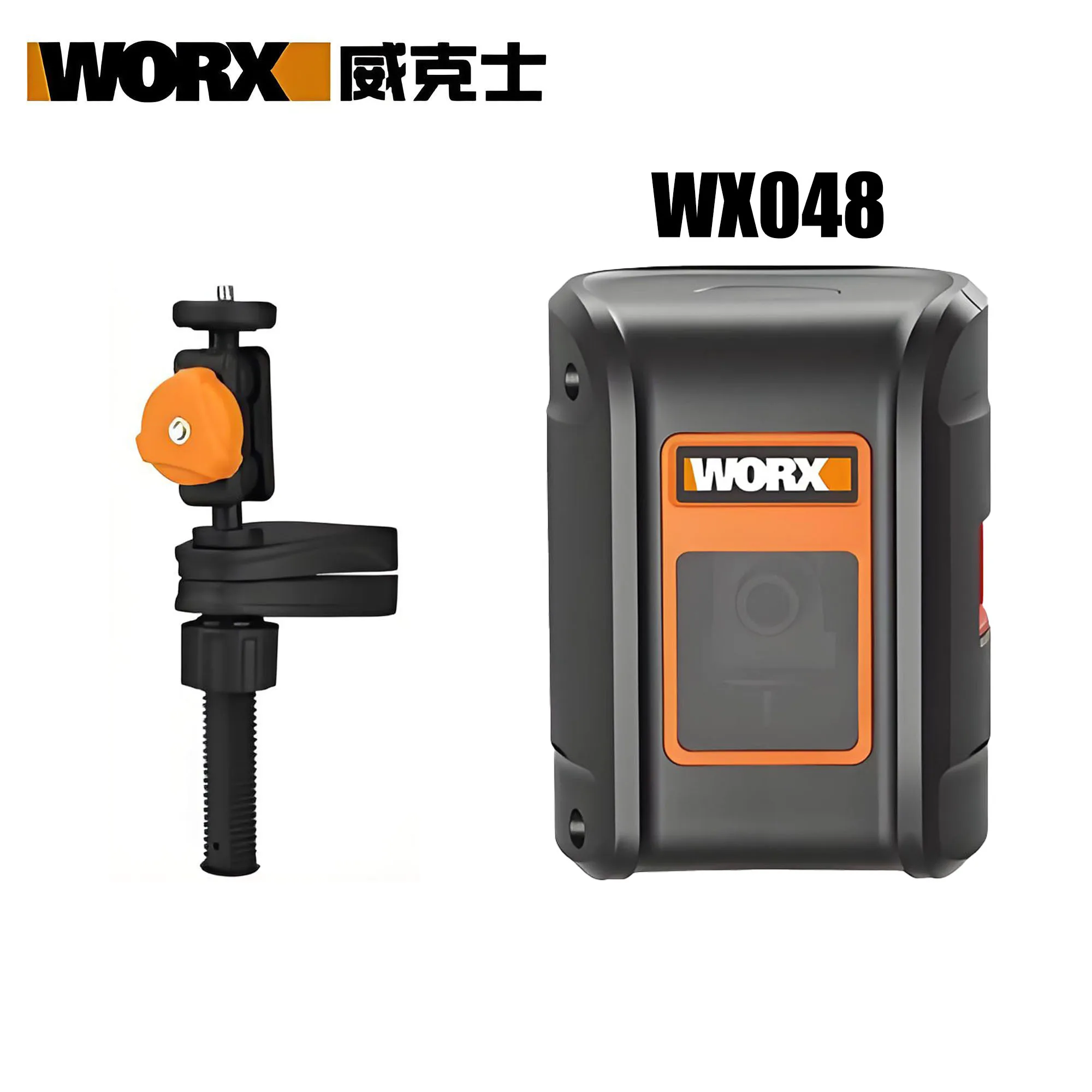 

Worx Laser Level 2-Line Cross Line red Light Automatic Leveling High Precision Horizontal Vertical Laser Level WX048