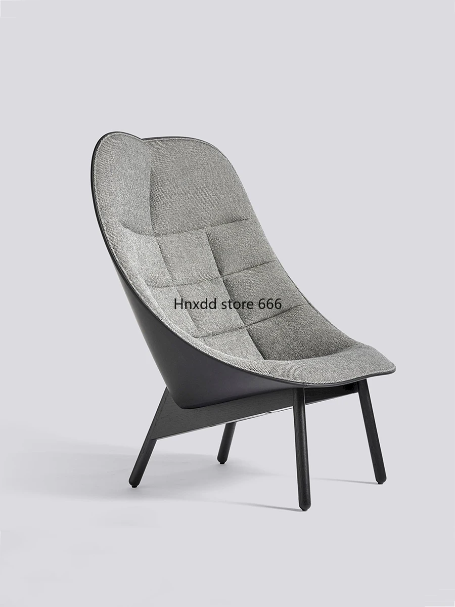 Modern simple eggshell chair hotel fan chair