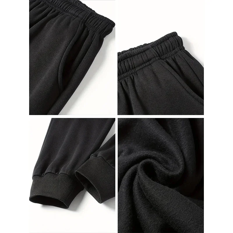 2025 Men's All-season Casual sports jogging pants, urban fashion pants, high-quality Parisian print home outdoor sports pants