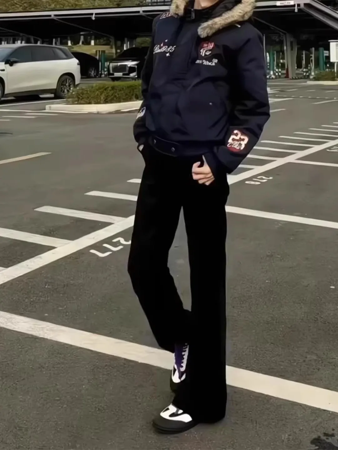 

Мужские джинсы Cleanfit с прямым кроем и флисовой подкладкой, осенне-зимние, в стиле High Street, расклешенные брюки, повседневная одежда, прочный деним