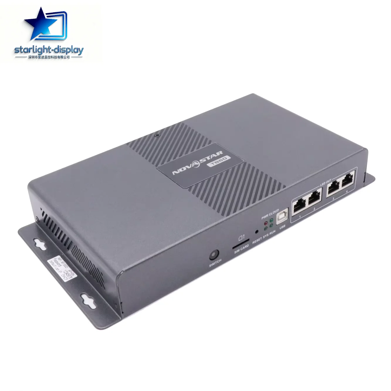 سعر جيد Novastar TB60 صندوق التحكم WIFI 4G 5G الخيار نظام التحكم اللاسلكي لشاشة LED #2