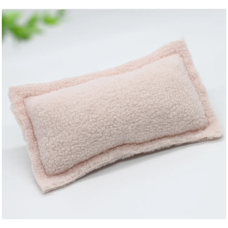 

Newborn photography assisted pendulum shaped pillow props baby photography baby wool plush rectangular cushion pillow 소품