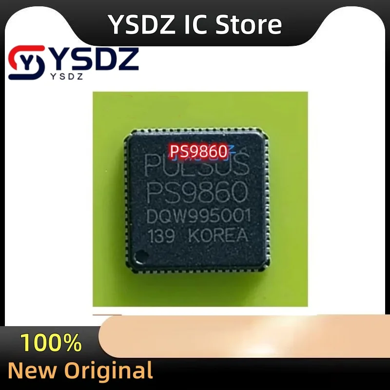 2PCS/lot NEW PS9860 9860 QFN64 9B6O QFN Audio chip NEW ORIGINAL 100% new imported origina