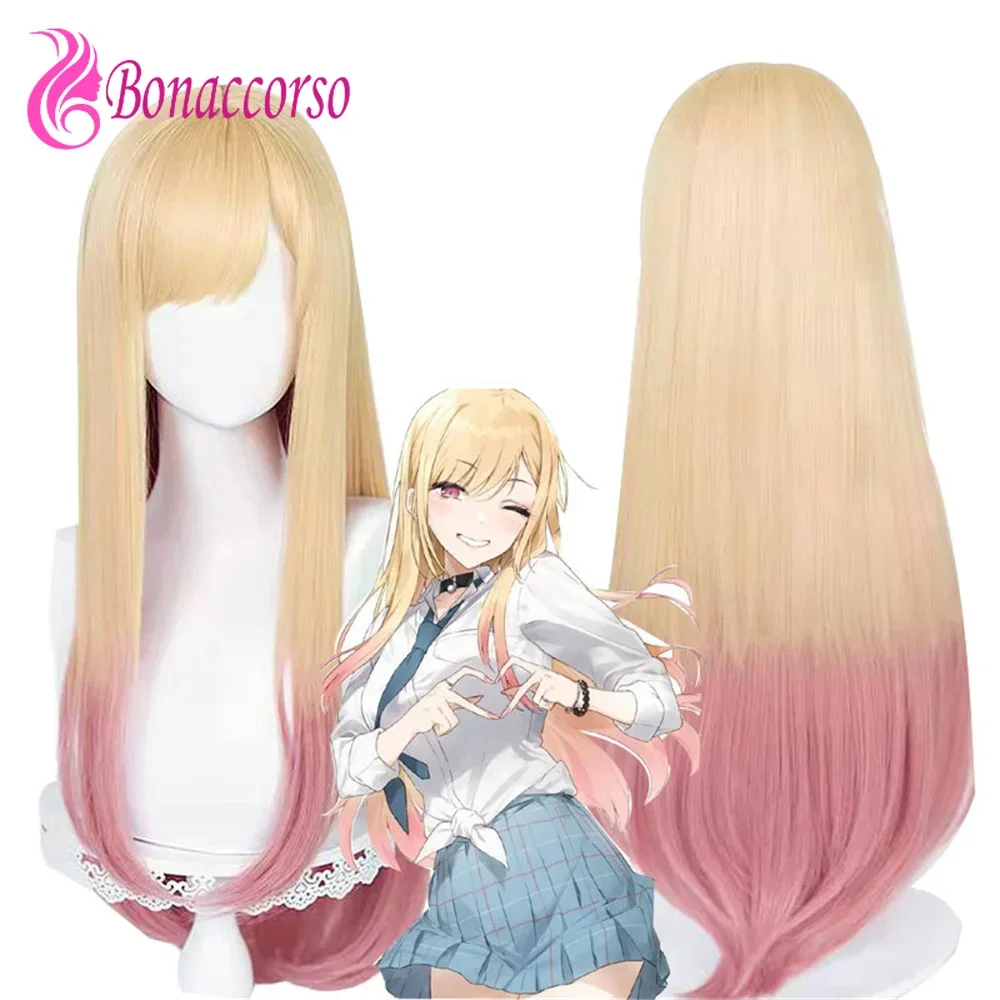 Marin Kitagawa Anime Cosplay Wig Synthetic Long Straight Wig Cute Girl Dressingdoll Comic-Con Coser High Quality Wig Daily Party