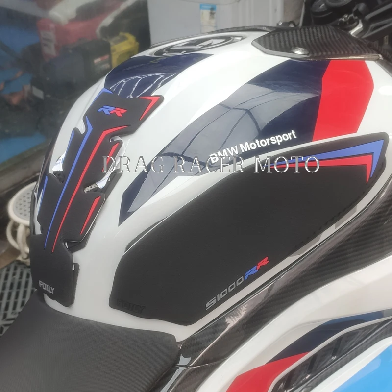 For BMW S1000RR 2019-2025 Motorcycle Side Fuel Tank Pads Fuel Tank Pad Knee Pad Decal Traction Accessories 2