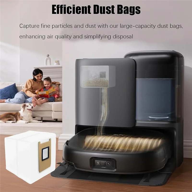 

B25B 13 Pcs Vacuum Cleaner Accessories For Eufy Omni E25/Omni E28 Including Roller Brush Side Brush Dust Bag