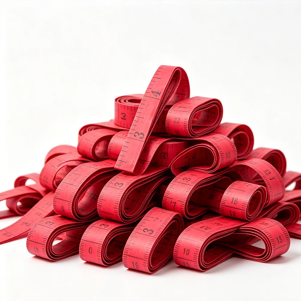 Cinta métrica roja de doble ca - Sewing Gauge Ruler reseña y precio