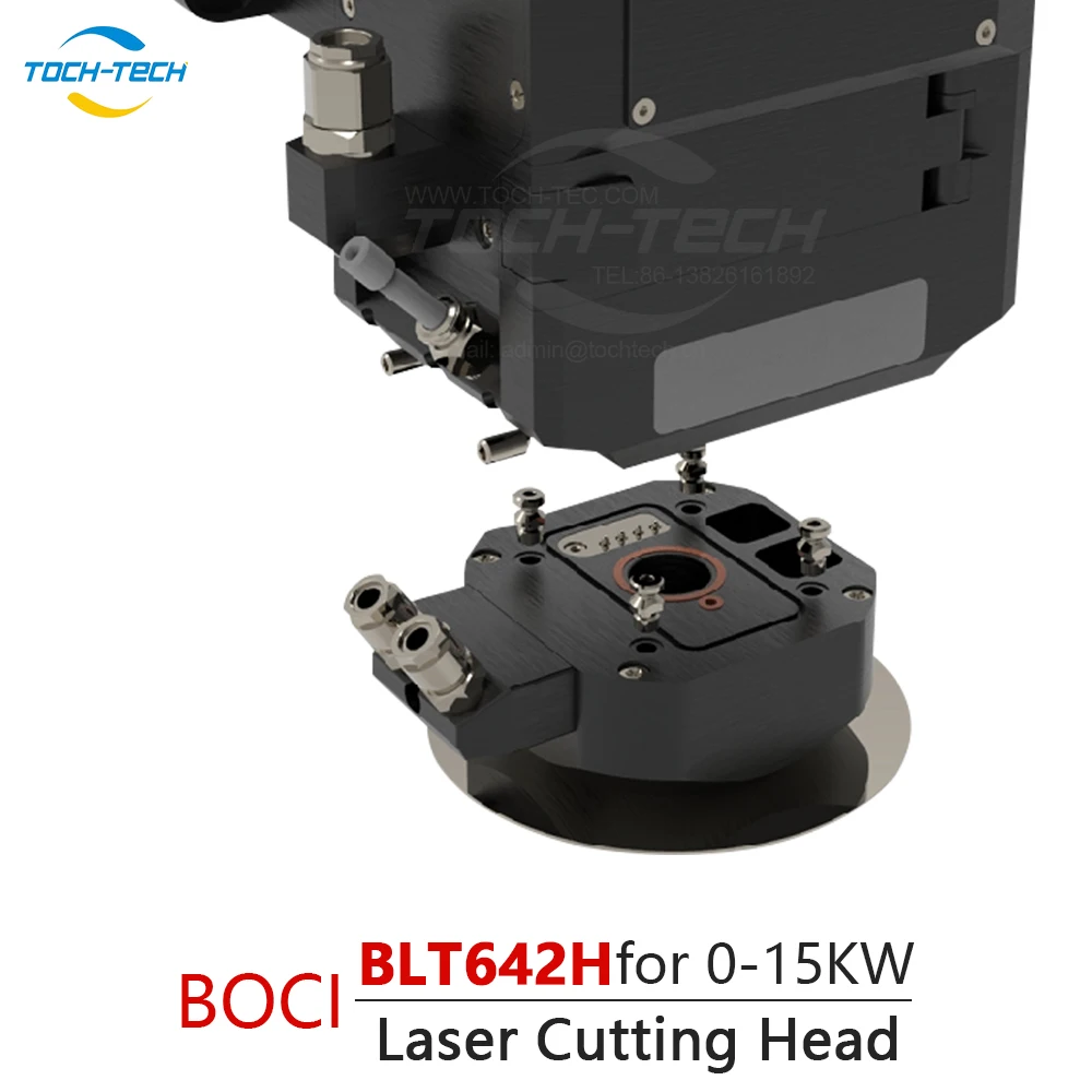 Manual do robô oscilante Precitec de 15 kw com cabeça de corte giratória de corte a laser para roteador CNC
