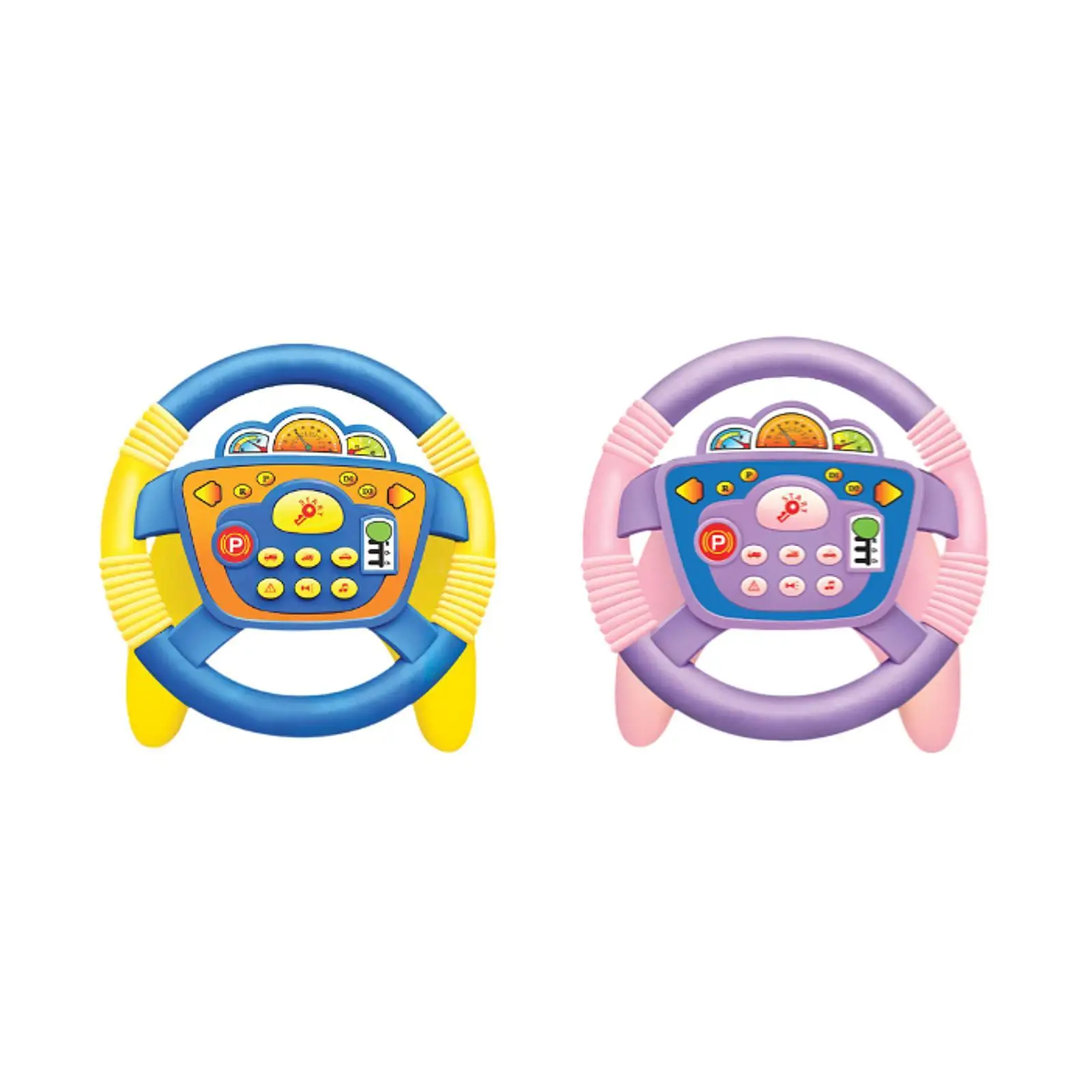 

Simulation Car Driving Toy Musical Driving Wheel Kids Sound Toy