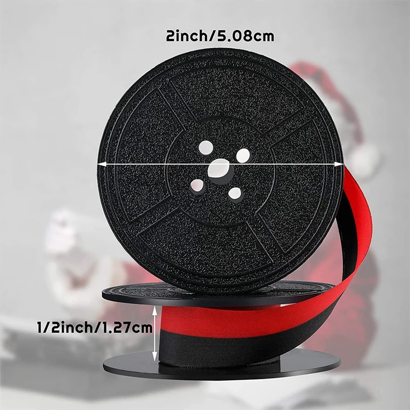 Typewriter Ribbon Twin Spool Typewriter Ribbon Red and Black Twin Spool Replacement Pack for Most Typewriter