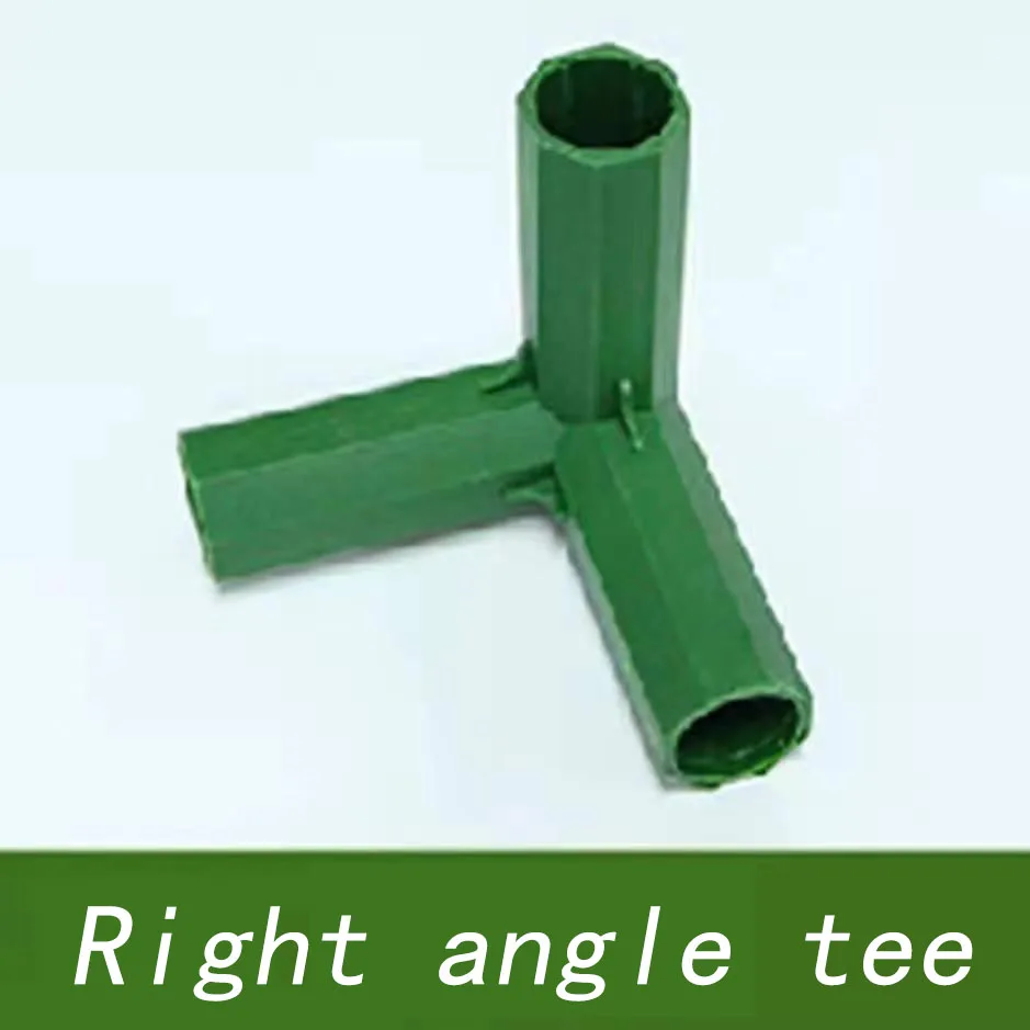 

New 10Pcs Heavy Duty Garden Pole Connectors, 11-20mm Greenhouse Frame Canes Joints, Solid Building Fittings for Outdoor H0983