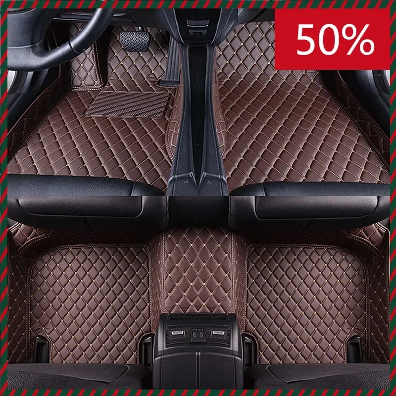 Tapis de sol de voiture personnalisés pour Renault Megane 2 Megane 3 Megane 4, en cuir, durables, protection complète, accessoires automobiles