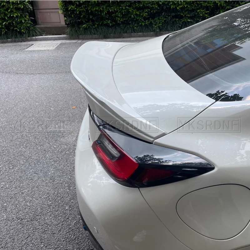 New Design 2022 To Up For TOYOTA ZA86 GR86 Subaru BRZ Spoiler Rear Trunk Wing High Quality ABS By Glossy Black Carbon Fiber