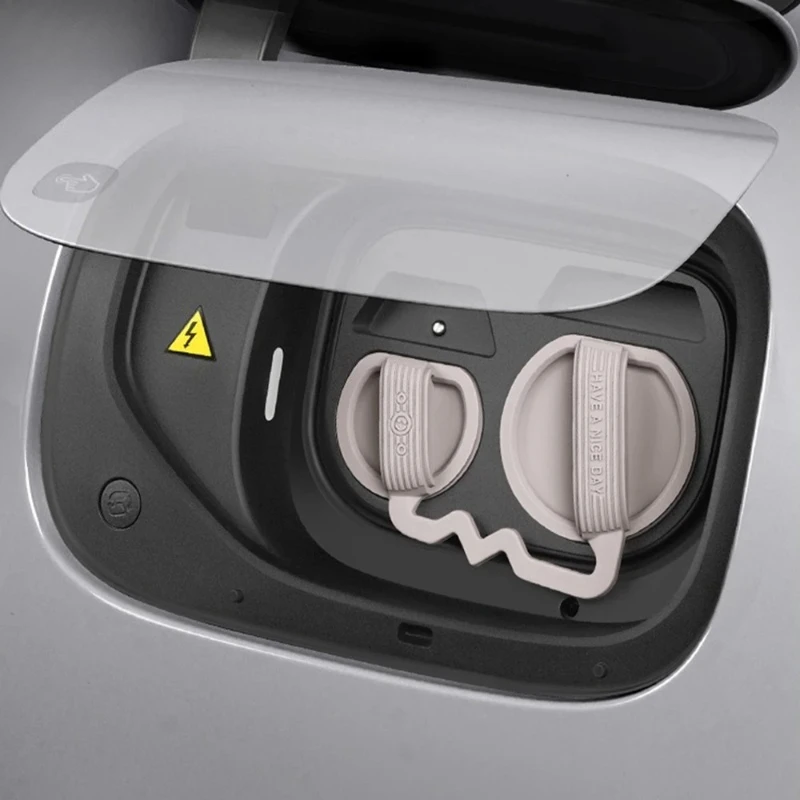 For Xiaomi YU7 2025 Silicone EV Charging Port Waterproof Cover Magnetic Anti-Loss Rain Dust Protector Car Accessories