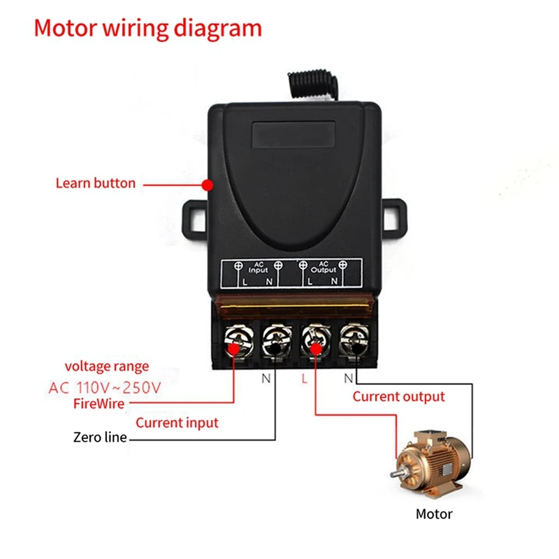 3X AC220V 30A 1CH 433Mhz Wireless Remote Control Switch RF Relay Receiver+On/Off Transmitter For Electric Appliance Lamp